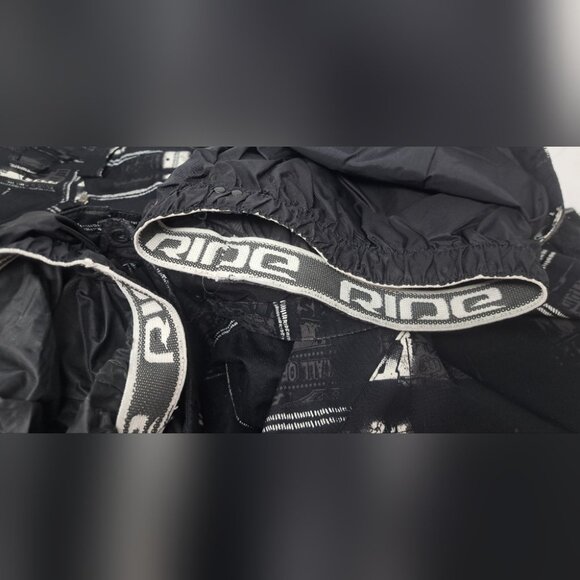 Ride Snowboard Pants Lined10K/5K mm Waterproof Y2K Vintage Graphic Large 35-39W - Picture 10 of 15